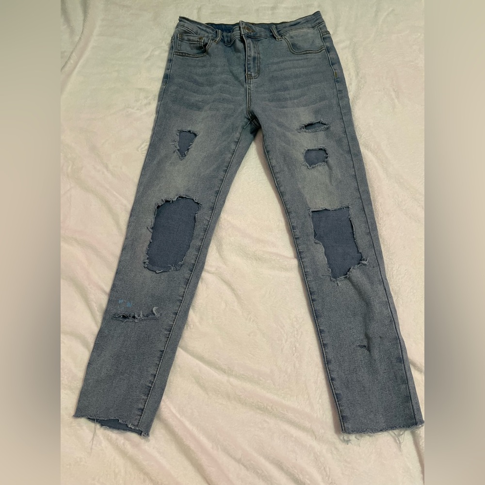 ripped jeans
